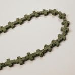XJHDS 8 x 11 mm 35 adet kahve lav taşı boncuklar, volkanik taş boncuklar, lav boncukları, takı üretimi için, DIY lav boncukları, bileklik, kolye ucu, el işi için