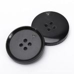 XJHWD 10 adet 15-28MM kahve/Blace çiçek 4 göz düğmesi gerçek boynuz düğmeleri ceket gömlek gerçek manda boynuz Blazer düğmeleri takım elbise düğmeleri erkekler/kadınlar için