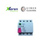 Xkoren 4X40a 30Ma 6Ka Kaçak Akım Rölesi Xkr64p-30-40