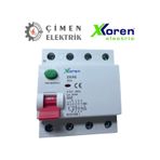 Xkoren 4X80a 30Ma 6Ka Kaçak Akım Rölesi Xkr64p-30-80