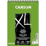 Xl Draw Eskiz ve Resim Defteri, Spiralli, 30 Sayfa, A5, 160G - Standart
