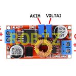 XL4015 Ayarlanabilir Voltaj ve Ayarlanabilir Akım Kontröllü Güç Kaynağı 38V 5A Step-Down Pil Şarj Led Sürücü