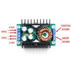 XL4016 Voltaj ve Akımı Ayarlanabilir Güç Kaynağı - Voltaj Düşürür