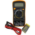 XL830L Dijital Multimetre Led Ekranlı Avometre Mini Ölçü Aleti 9V Pil Hediyeli Cep Multimetresi