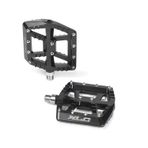 XLC Üniseks – Yetişkin PD-M25 Düz Pedal, Siyah, Tek Beden