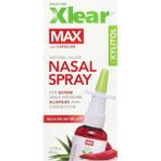 Xlear Max, Natural Saline Nasal Spray With Xylitol, Maximum Relief, 1.5 Fl Oz (45 Ml) - Aromasız