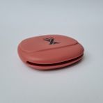 Xlift Earpods Taşıma Kılıfı | Kulak içi kulaklıklar için silikon taşıma çantası | Tüm kablolu kulaklıklara uyumlu pratik silikon case (Kırmızı)