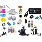 Xline XL-155 Çift Makinalı Dijital Adaptörülü Tattoo Dövme Makinası Seti Profesyonel