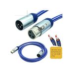 Xlr Erkek - Dişi Balanslı Kaliteli Örgülü Kablo - 15 Metre