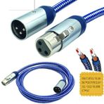 Xlr Erkek-Dişi Kablo Kaliteli Balanslı 15 metre