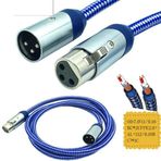 Xlr Erkek-Dişi Kablo Kaliteli Balanslı 5 metre