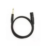Xlr Erkek Ve 6.35Mm Erkek Kablo, 2 Metre Uzunlukta