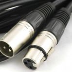 Xlr Siyah Mikrofon Kablosu 7 Metre
