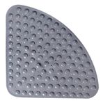 XM-ZHHY Sektör Kauçuk Köşe Duş Matı, Kaymaz Çeyrek Banyo Paspası Duş veya Küvet için Vakumlu Kaplı, Anti-Bakteriyel Mat, Kaymaz Küvet Matı, 54 x 54 cm