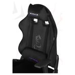 Xmax / Rio Balerion Terletmez Kadife Kumaş Siyah Gaming Oyuncu Koltuğu / 120 kg Taşır