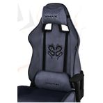 XMAX / Rio Plus Balerion Terletmez Kadife Kumaş Antrasit Gaming Oyuncu Koltuğu / 120 Kg Taşır