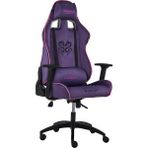 Xmax / Rio Plus Balerion Terletmez Kadife Kumaş Mor Gaming Oyuncu Koltuğu / 120 Kg Taşır