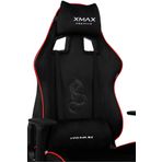 XMAX / Rio Plus Balerion Terletmez Kadife Kumaş Siyah Gaming Oyuncu Koltuğu / 120 Kg Taşır