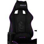 XMAX / Rio Pus Balerion Terletmez Kadife Kumaş Siyah Gaming Oyuncu Koltuğu / 120 Kg Taşır