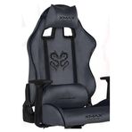 XMAX/Rio Balerion Koyu Plaza Grisi Kadife Terletmez Kumaş Gaming Oyuncu Koltuğu / 120 Kg Taşır 345578756745347