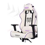 XMAX/Rio Balerion Terletmez Kadife Kumaş Beyaz Gaming Oyuncu Koltuğu / 120 Kg Taşır 4578846345234773