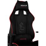 XMAX/Rio Plus Balerion Terletmez Kadife Kumaş Siyah Gaming Oyuncu Koltuğu / 120 Kg Taşır 456432345676543