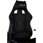 XMAX/Rio Plus Balerion Terletmez Kadife Kumaş Siyah Gaming Oyuncu Koltuğu / 120 Kg Taşır 45676543223456543