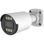 Xmeye 4 Mp Ip Poe 6 Warmled Hybrid LED Sesli Gece Görüşlü Güvenlik Kamerası - Beyaz