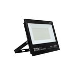 xmldünyası ZMR 200 WATT - 220 VOLT BEYAZ 6500K IP66 150* IŞIK AÇISI SİYAH SLİM KASA LED PROJEKTÖR
