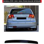 XMOD Honda Civic Vtec 2 Spoiler Piano Black Abs Plastik Bagaj Üstü 2001 2006