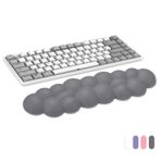 Xnanbol Bilgisayar Klavyesi için Bulut Bilek Desteği, PU Deri Cloud Palm Rest Klavye, Klavye için Sevimli Bilek Pedi, Klavye için Bilek Desteği, Masa Aksesuarları Bilekler için Klavye Kol Dayanakları