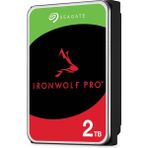 Xnews Ironwolf Pro, 2 Tb, Kurumsal Nas Dahili Sabit Disk HDD - Cmr 3,5', Sata 6 Gb/sn, 7200 Devir/dakika, 256 MB Önbellek, Raıd Ağa Bağlı Depolama Için, Rescue Hizmetleri (ST2000NT001)