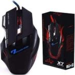 Xnews Piranha X7 Gaming Mouse Kumaş Kablo 7 Tuşlu Oyuncu Mouse - Renkli