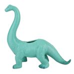 Xnferty Plastik Hayvan Saksı, 12.2IN Etli Ekici Dinozor Heykeli Dekor Modern Heykel Heykelcik Geometrik El Sanatları Sanat Saksı Hayvan Etli Tencere Kaktüs Bahçe Bitki Hediye için(Açık mavi)