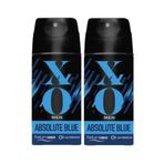 Xo Absolute Blue 2x150 ml Erkek Sprey Deodorant