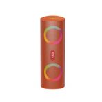XO AudioMax 10W Bluetooth 5.2 TWS RGB Taşınabilir Hoparlör F43, FM Radyo, Type-C Şarj, 1200mAh Batarya, MicroSD Kart Desteği, 360° Ses, Suya Dayanıklı Tasarım | SonicBeam | Turuncu