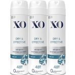 Xo Dry Effective 3x150 ml Women Deodorant