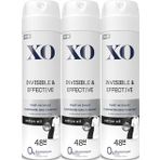 Xo Invisible Effective 3x150 ml Women Deodorant