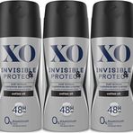 Xo Invisible Protect 3x150 ml Erkek Sprey Deodorant