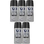 XO Invisible & Protect Deodorant 150ML Erkek, Pamuk Yağlı, 48 Saat Koruma, 5'li Set
