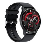 XO J5 Akıllı Saat, 1.43 inç AMOLED Ekran, IP68 Su Geçirmez, Nabız Ölçer, Spor Takibi, 260mAh Pil, Bluetooth 5.0, Telefonla Konuşma, Adım Sayar, Kalori Takip, Müzik Kontrol (Siyah)