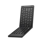 XO-KB11 Katlanabilir Bluetooth Klavye | Mini Kablosuz Taşınabilir Klavye, 56 Saat Çalışma Süresi, Type-C Hızlı Şarjlı Ultra İnce Ergonomik Klavye, iOS, Android, Windows, Tablet ve Telefon Uyumlu