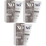 XO Krem Deodorant 75ml, Unisex, Pure & Effective, Kokusuz, 3'lü Set
