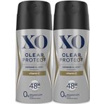 Xo Men-Erkek Clear & Protect 2x150 ml Deodorant