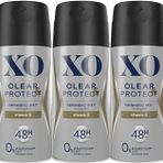 Xo Men-Erkek Clear & Protect 3x150 ml Deodorant