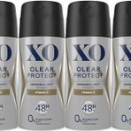 Xo Men-Erkek Clear & Protect 4x150 ml Deodorant