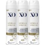 Xo Natural Effective 3x150 ml Women Deodorant