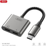 Xo NB-R257A 2 Type-C Girişli Audio Dönüştürücü Kablo Aparat