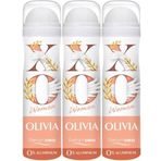 Xo Olivia 3x150 ml Women Deodorant