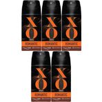 Xo Romantic 5x150 ml Erkek Deodorant